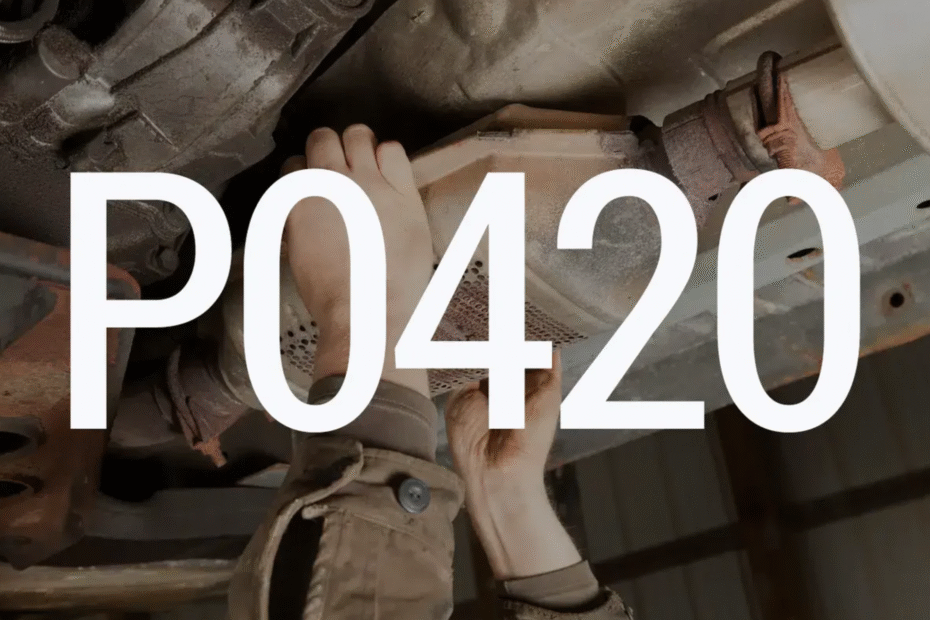 Помилка P0420